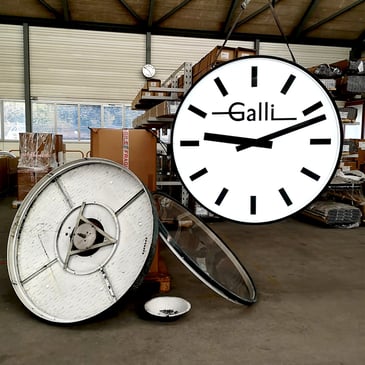 Die Galli-Uhr am Bellevue
