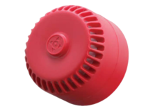 Avertisseur sonore rouge
