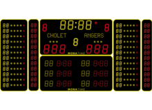Tableau d'affichage sportif d'intérieur BT 6530 Alpha