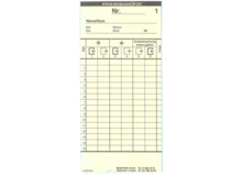 Mobatime-Saisie horaire-Tamponneuses-Accessoires-Cartes de pointage-AMANO
