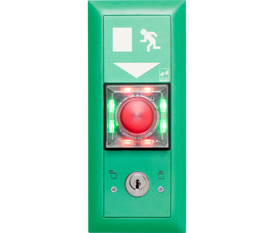 Mobatime-Contrôle d'accès-Composants en ligne-Traitement des issues de secours-UP-Terminal d'évacuation-ph